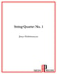 String Quartet No. 1 cover